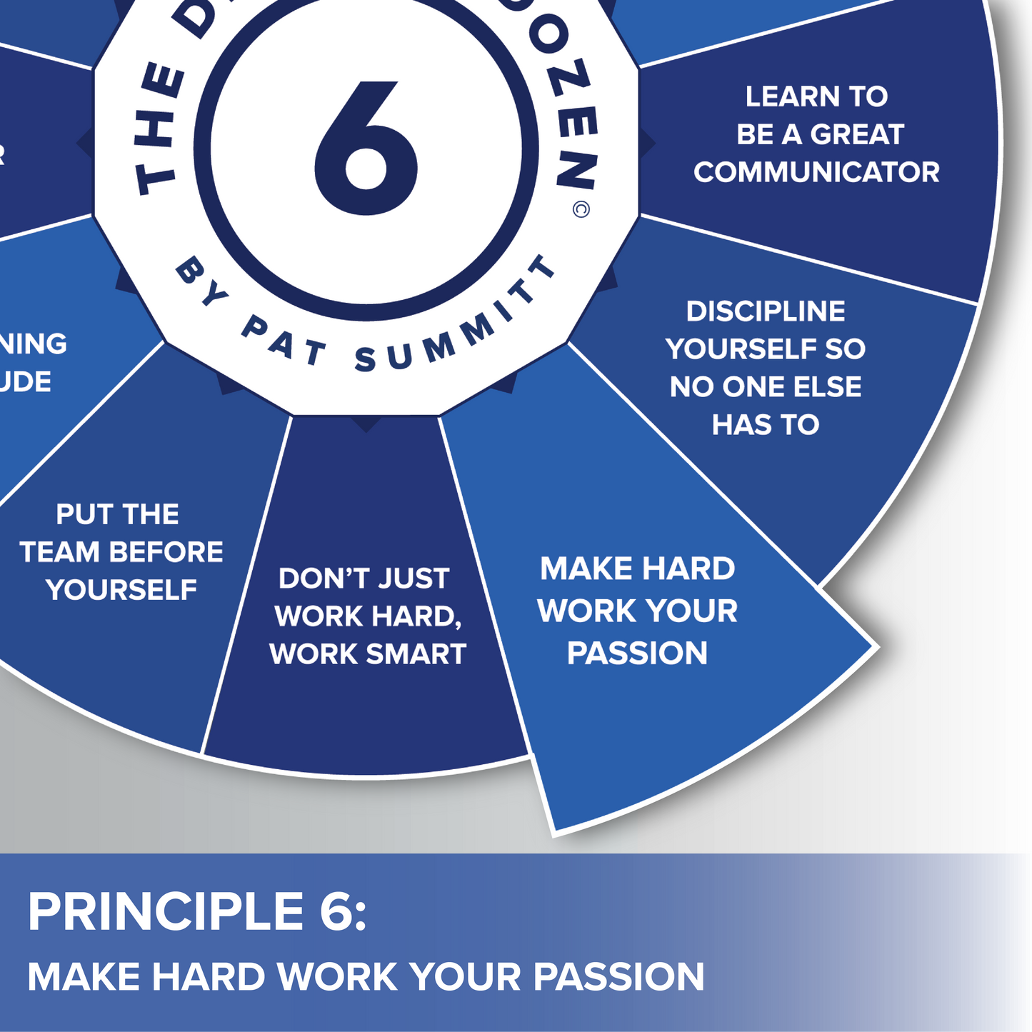 Make Hard Work Your Passion Principle #6