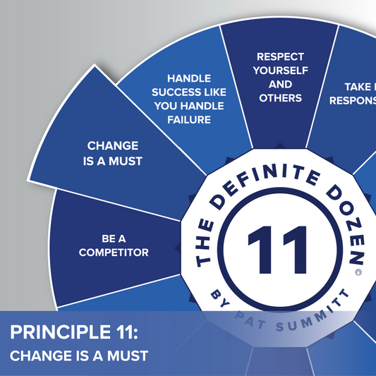 Change is a Must Principle #11
