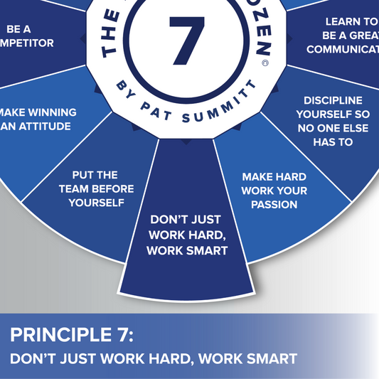 Don't Just Work Hard, Work Smart Principle #7